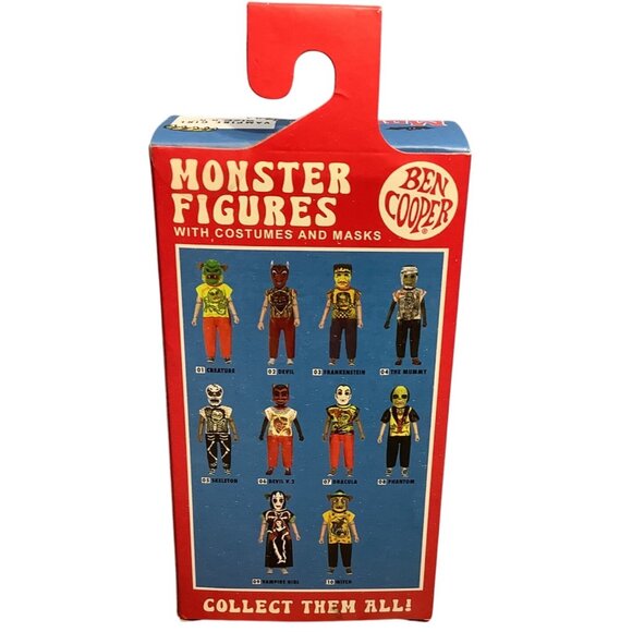 Ben Cooper Monster Figure With Costume & Mask NECA 5.5" Collectible Toy - Picture 2 of 3
